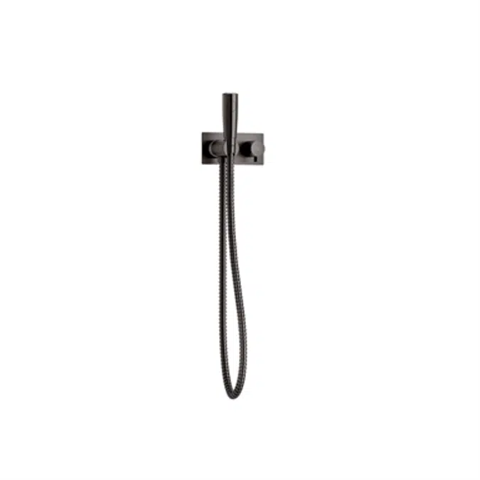 ARMANI - ISLAND Visible component for shower for intimate hygiene with built-in progressive mixer