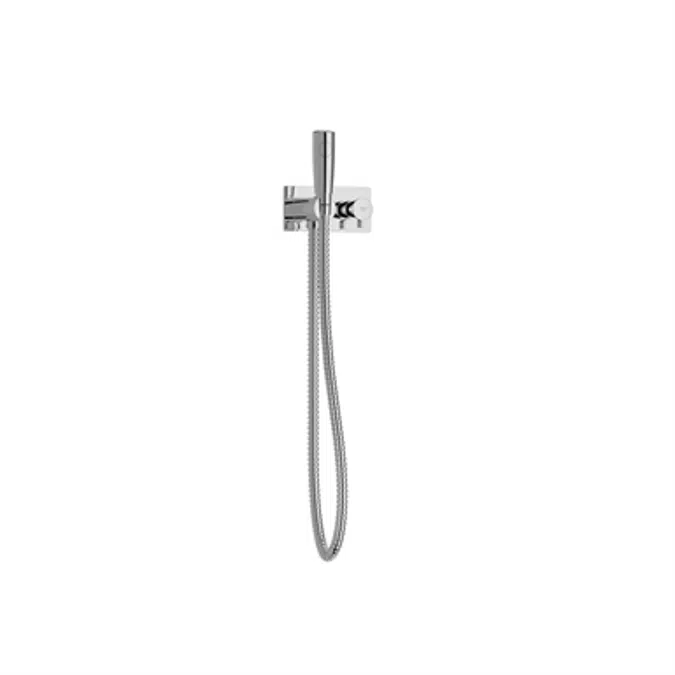 ARMANI - ISLAND Visible component for shower for intimate hygiene with built-in progressive mixer