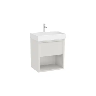afbeelding voor Tura  Unik (Base unit with one drawer, bottom shelf and basin)