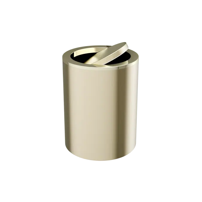 BAIA - Waste bin Greige + Shiny Greige cover