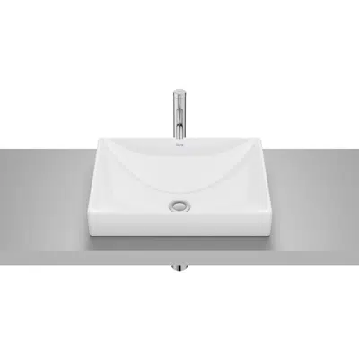 รูปภาพสำหรับ In countertop FINECERAMIC® basin without taphole