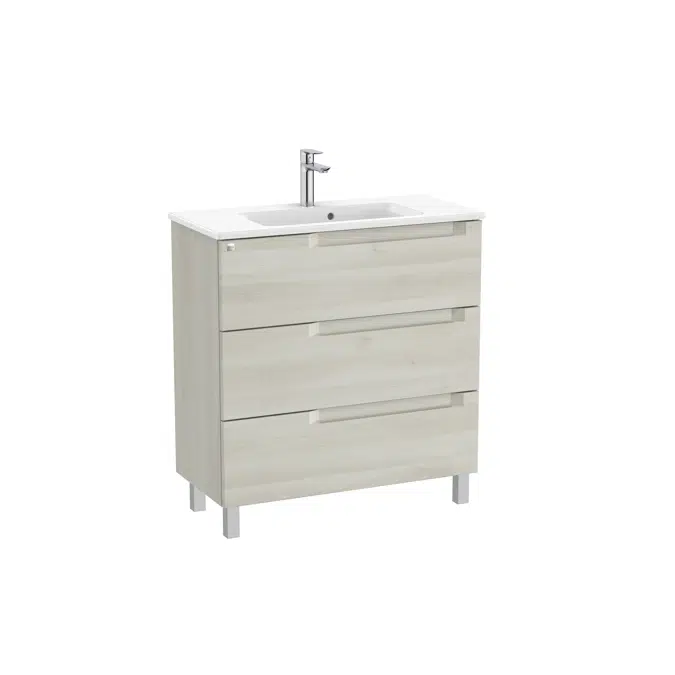Aleyda Unik (compact base unit with 3 drawers and basin)