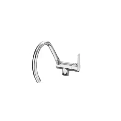 imagen para L20 Kitchen sink mixer with folding swivel spout, Cold Start