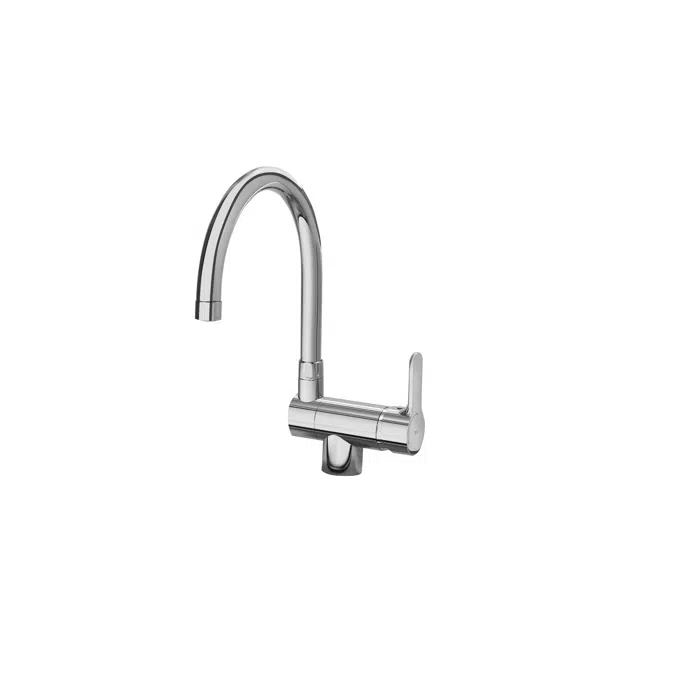 L20 Kitchen sink mixer with folding swivel spout, Cold Start
