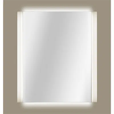 Image for ARMANI - ISLAND 1180 x 1200 mm lighted mirror with demister and Maxiclean treatment
