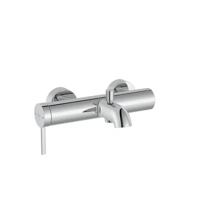 Image for Ona Wall-mounted bath-shower mixer with automatic diverter