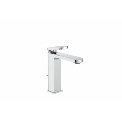 Зображення для Kay - Basin mixer with pop-up waste and flexible supply hoses. Cold Start. M-Size.