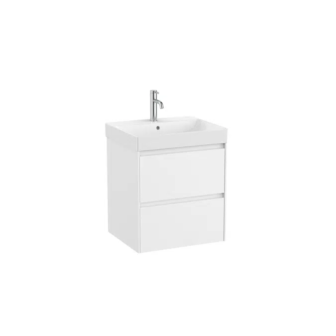 ONA Unik (base unit with two drawers and basin)