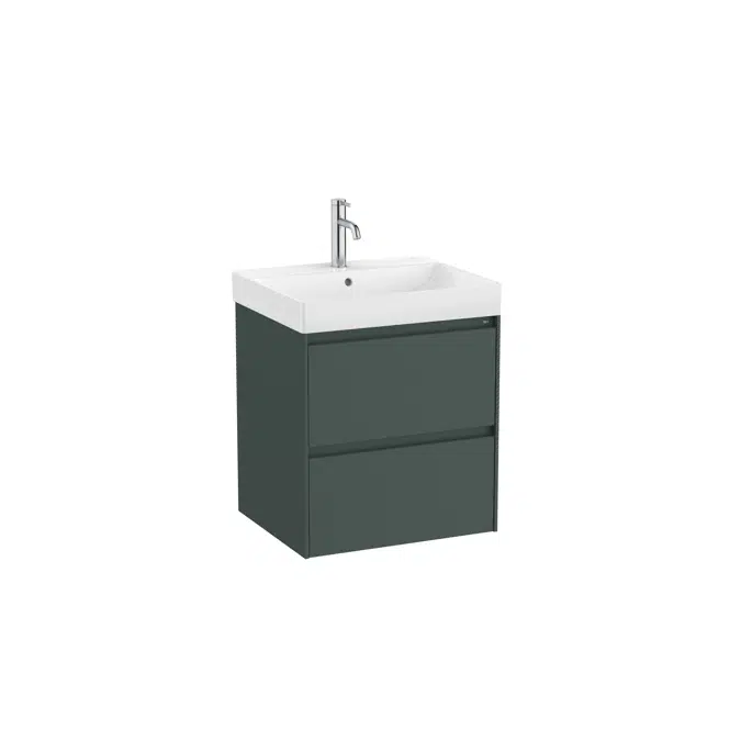 ONA Unik (base unit with two drawers and basin)
