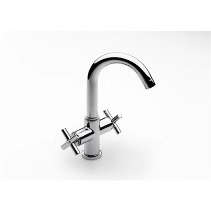 LOFT Basin mixer with pop-up waste