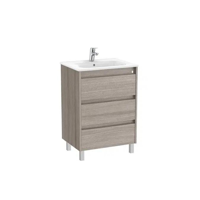 Tenet (base unit with three drawers and basin)