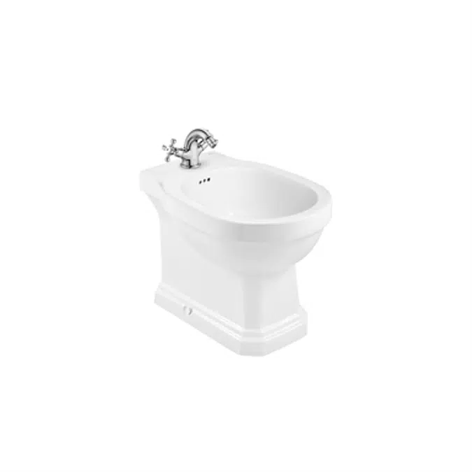 CARMEN Vitreous china bidet