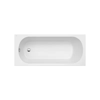 Image for Genova Rectangular acrylic bath