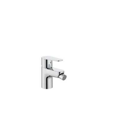画像 Victoria Plus Single-lever bidet mixer with smooth body and flexible supply hoses