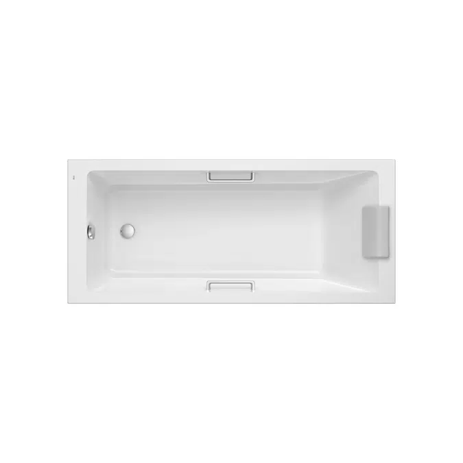 BIM objects Free download! Vythos Rectangular acrylic bath BIMobject