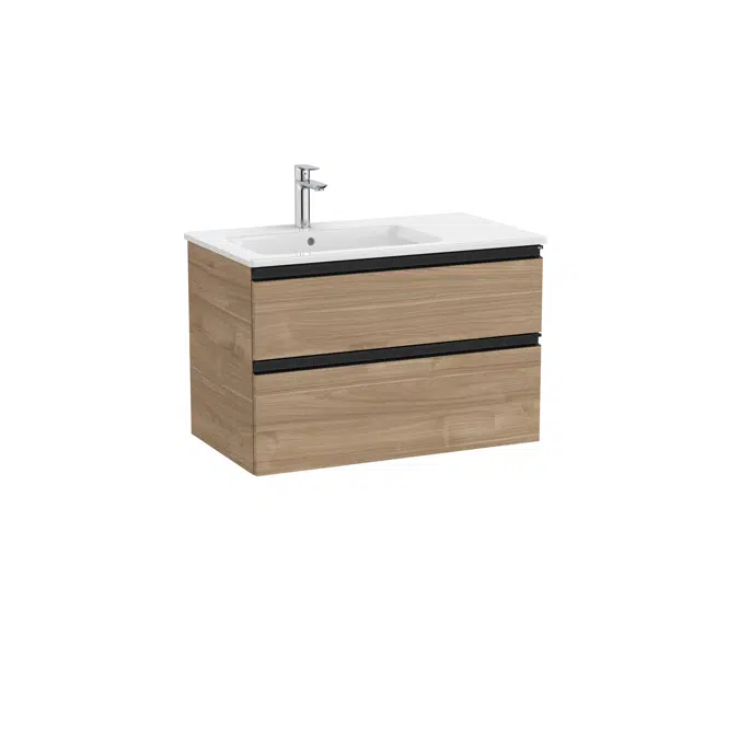 The Gap Unik (base unit with two drawers and left hand basin)