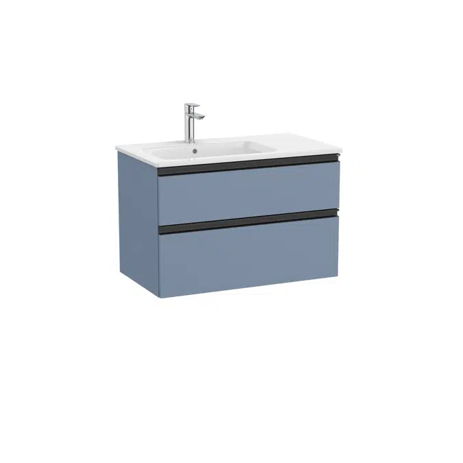 The Gap Unik (base unit with two drawers and left hand basin)
