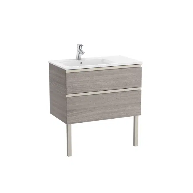 The Gap Unik (base unit with two drawers and left hand basin)