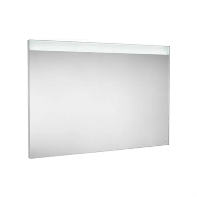 PRISMA CONFORT - Mirror with upper and lower LED lighting and demister device