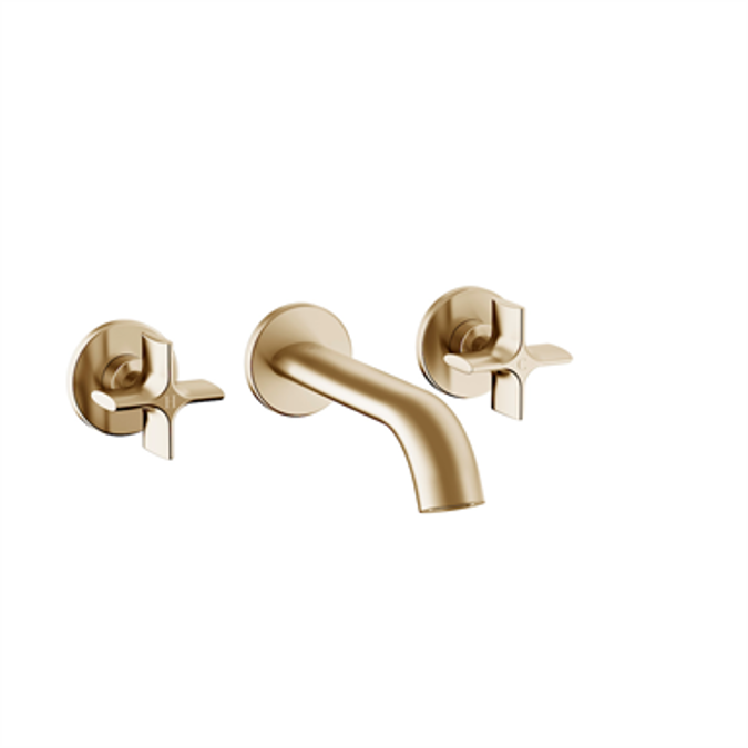 ARMANI - BAIA 3-hole built-in basin mixer with180 mm spout