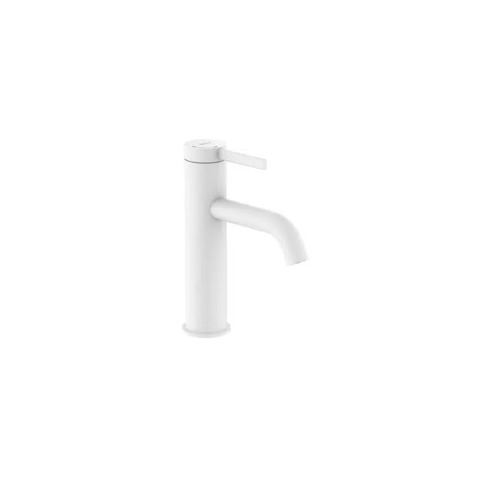 Ona Basin mixer smooth body with click clack waste, Cold Start