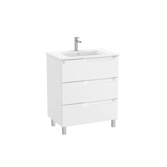 Aleyda Unik (base unit with 3 drawers and basin)