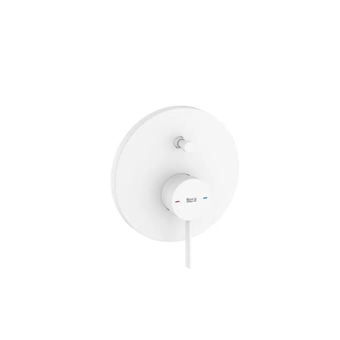 Ona Built-in bath-shower mixer with automatic diverter (2 ways). To be completed with RocaBox A525869403