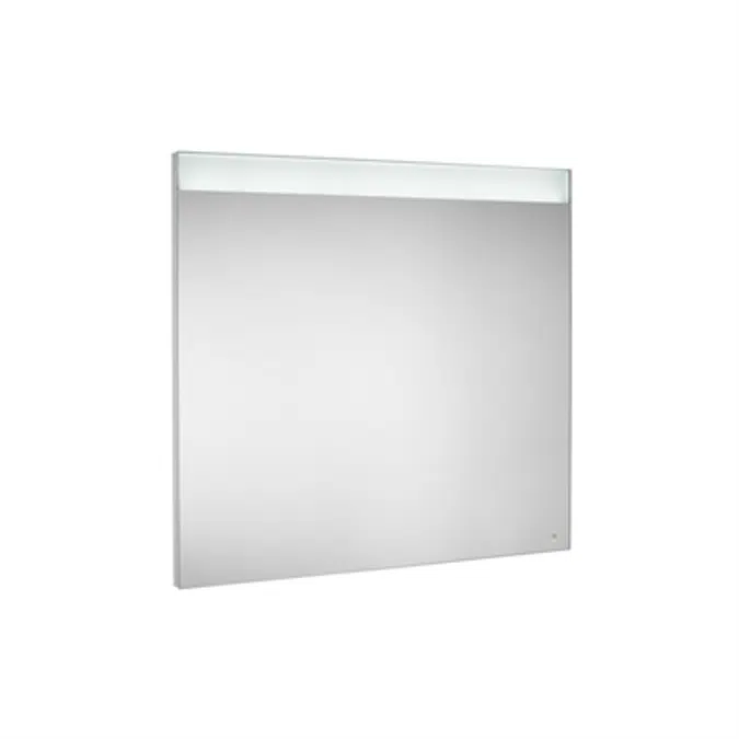 PRISMA CONFORT - Mirror with upper and lower LED lighting and demister device