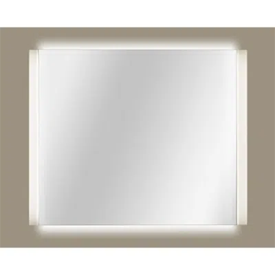 kuva kohteelle ARMANI - ISLAND 1534 x 1200 mm lighted mirror with demister and Maxiclean treatment