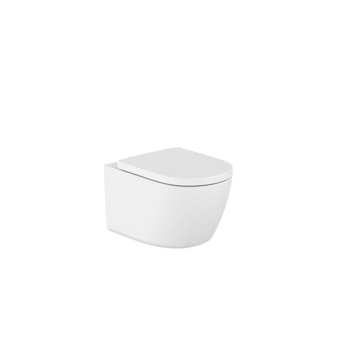 Meridian - Wall-hung Roca Rimless® Vortex WC