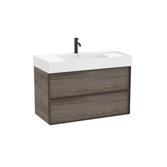 Inspira Unik (base unit with two drawers and Fineceramic® basin)