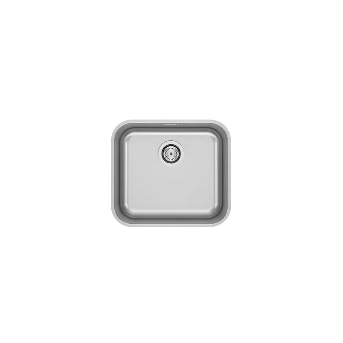 LISBOA 450 Stainless steel single bowl kitchen sink