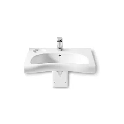 imagen para MERIDIAN 700 Wall-hung basin for PRM