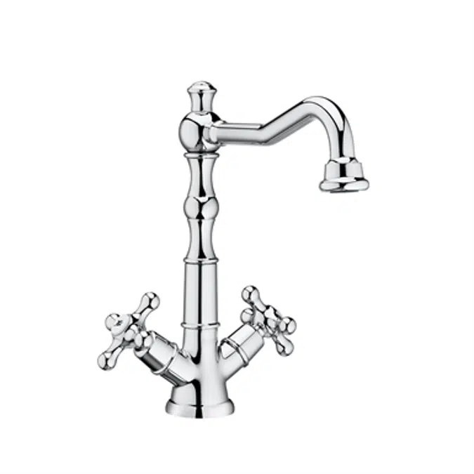 CARMEN Kitchen sink mixer with swivel spout