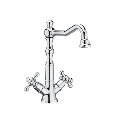 Image for CARMEN Kitchen sink mixer with swivel spout