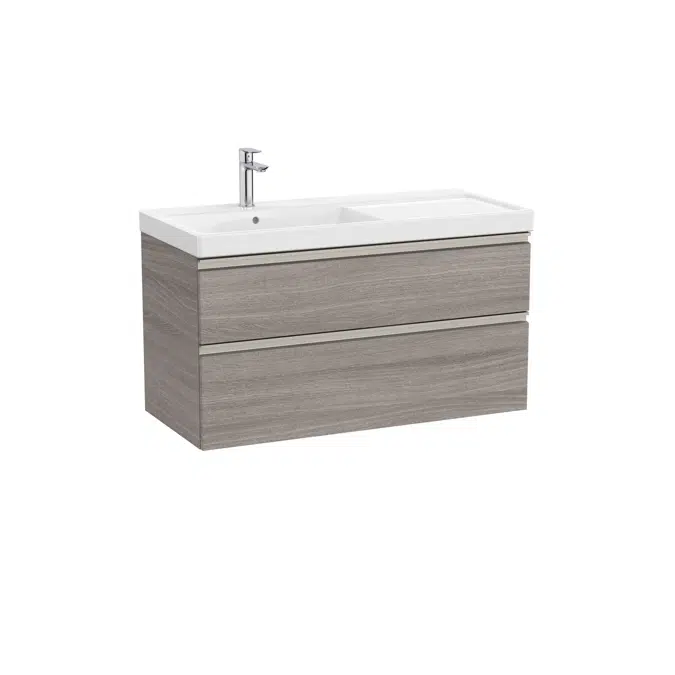 The Gap Unik (base unit with two drawers and basin on the left)