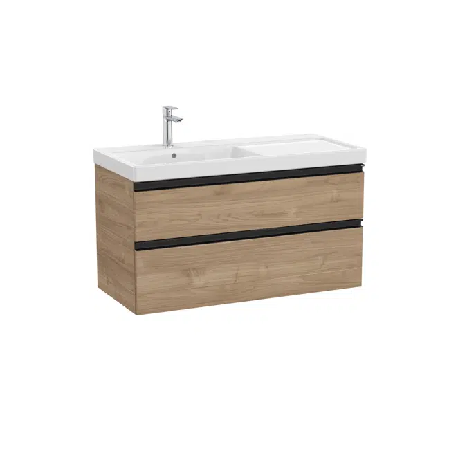 The Gap Unik (base unit with two drawers and basin on the left)