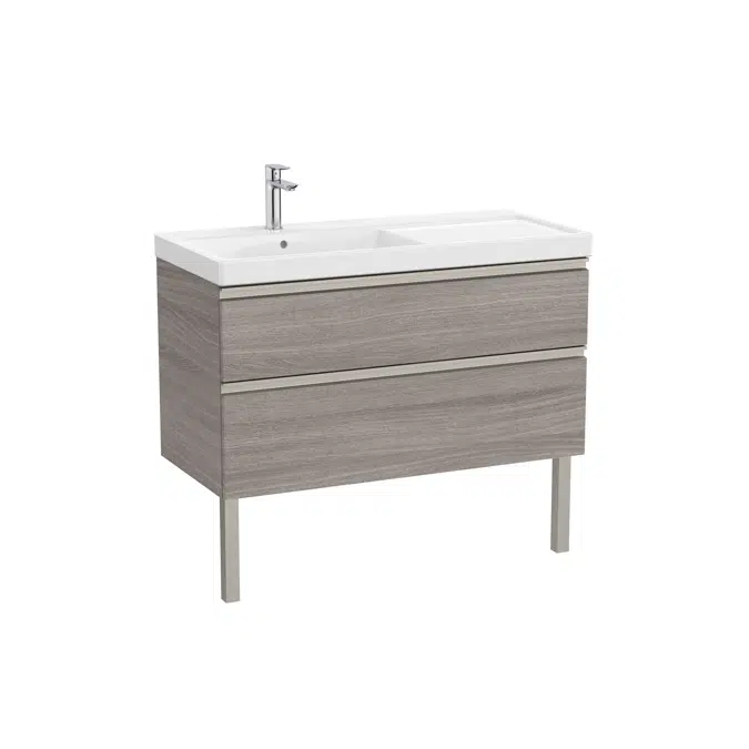 The Gap Unik (base unit with two drawers and basin on the left)