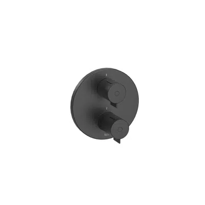 Image for T-500 Built-in thermostatic bath-shower mixer (2 ways) with automatic diverter. Includes the built-in subset and the trim plate