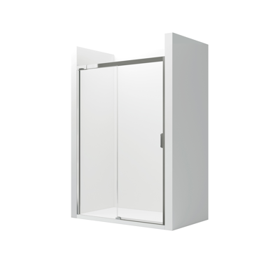 Image for NARAY L2-E 1600 - Front shower enclosure with 1 sliding door + 1 fixed panel