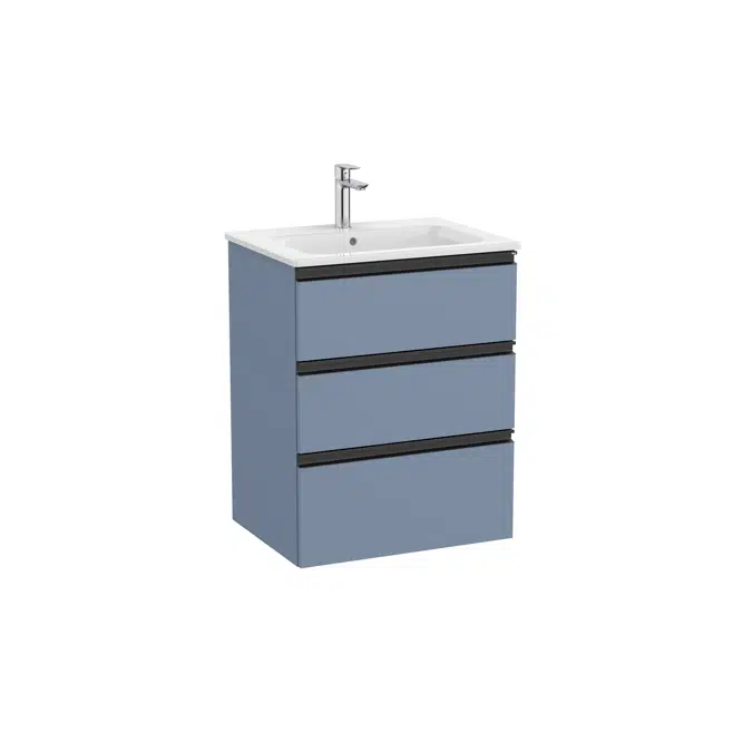 The Gap Unik (base unit with three drawers and basin)