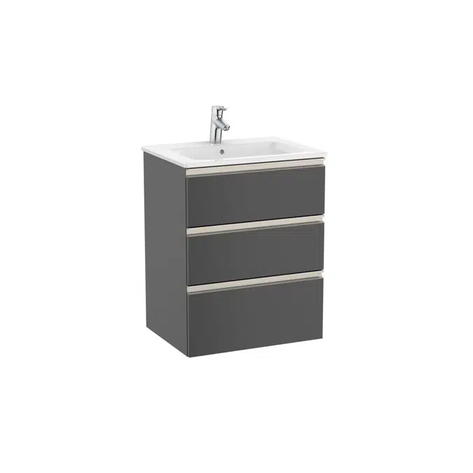 The Gap Unik (base unit with three drawers and basin)