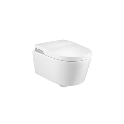 imagen para INSPIRA In-Wash® Rimless wall-hung smart toilet w/ horizontal outlet