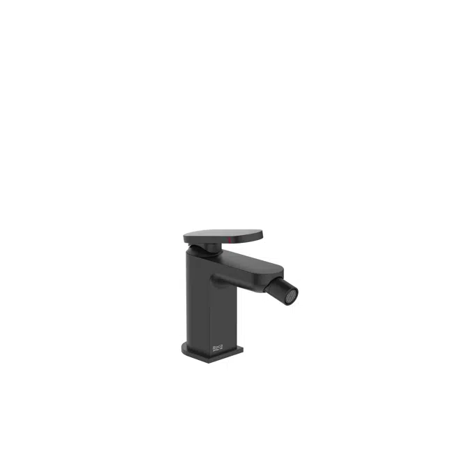 Kay - Bidet mixer with smooth body. Includes
flexible supply hoses.