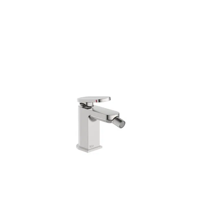 Kay - Bidet mixer with smooth body. Includes
flexible supply hoses.