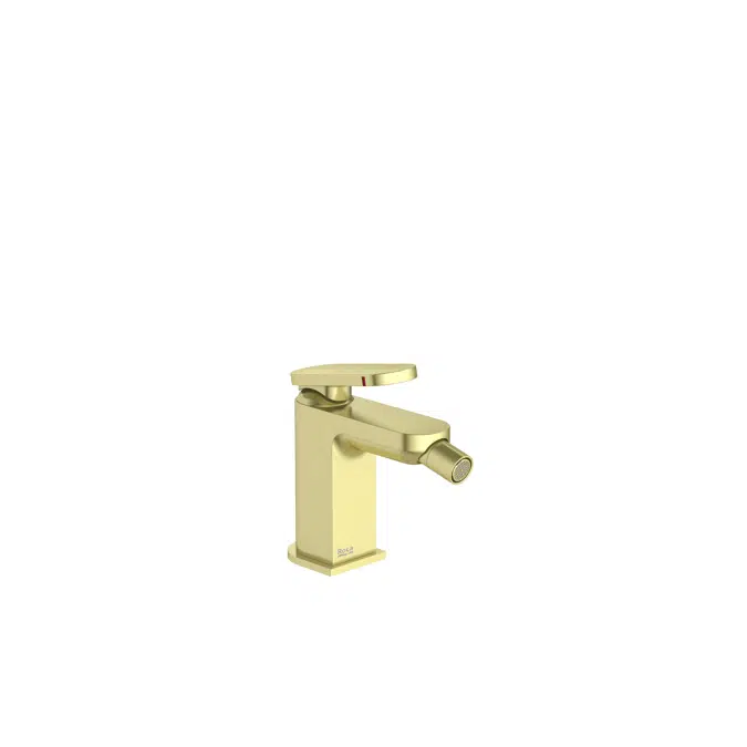 Kay - Bidet mixer with smooth body. Includes
flexible supply hoses.