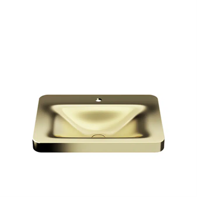ARMANI - BAIA 660 mm over countertop basin for 1-hole basin mixer
