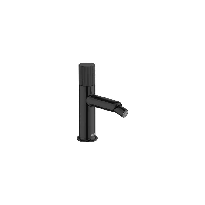 Nu  Bidet mixer smooth body and Stripes handle