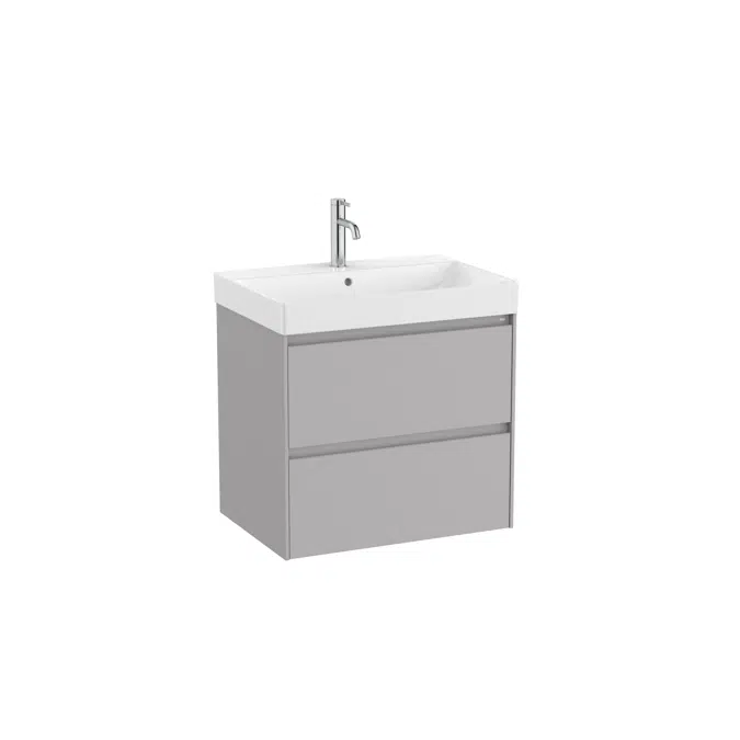 ONA Unik (base unit with two drawers and basin)