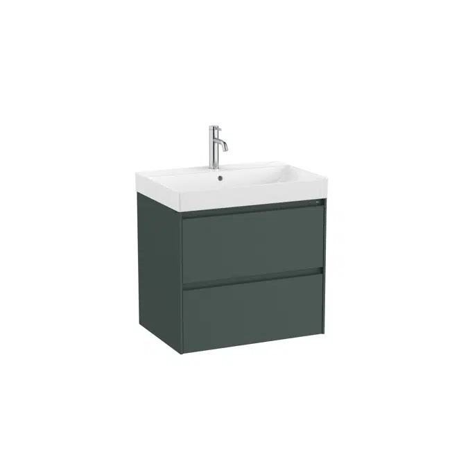 ONA Unik (base unit with two drawers and basin)
